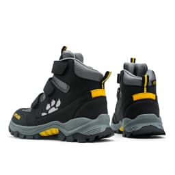 Kids Hiking Boots Outdoor Walking Climbing Sneaker Comfortable Snow Shoes Antiskid Steel Buckle Sole for Boys And Girls