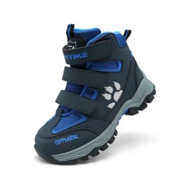 Kids Hiking Boots Outdoor Walking Climbing Sneaker Comfortable Snow Shoes Antiskid Steel Buckle Sole for Boys And Girls