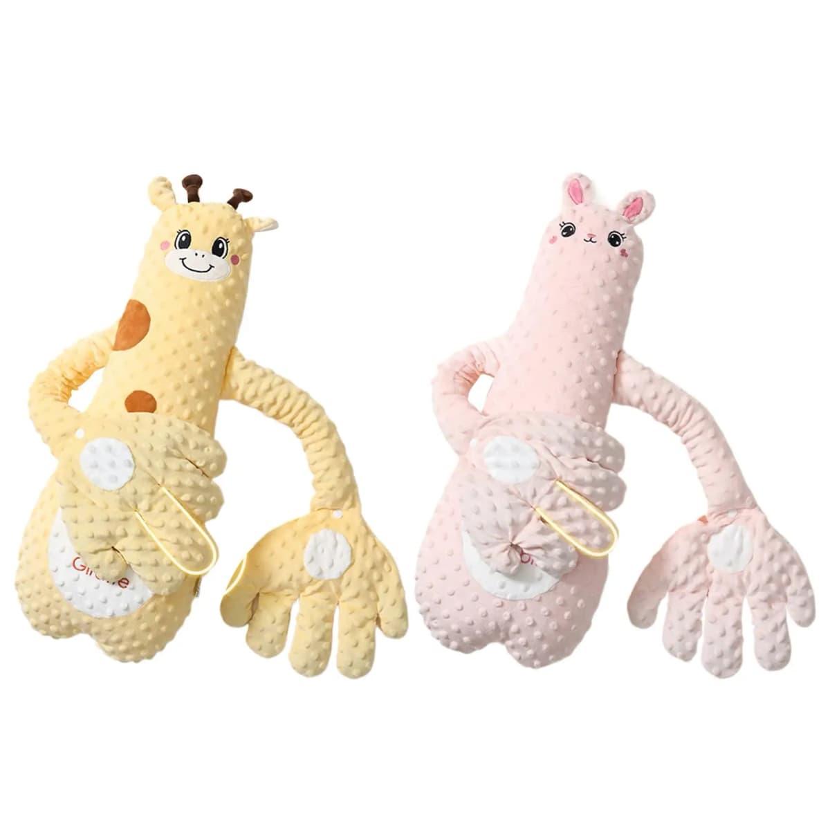 1pc Cartoon Baby Soothing Pillow Remote Control Tapping Soothes Palm Pillow Baby Sleeping Pillow for Newborns Patting Doll