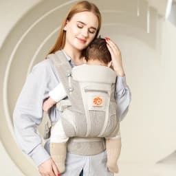 With Box And Instruction Breeze 360 Ergonomic  Baby Carrier All Positions Sling Wrap Backpack 0-36 M