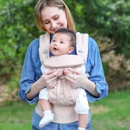With Box And Instruction Breeze 360 Ergonomic  Baby Carrier All Positions Sling Wrap Backpack 0-36 M