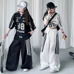 summer teen girls lace splicing sports suit casual t-shirt tops+sweat pants 2pcs junior kids suit child boutique outfits 4-6-14