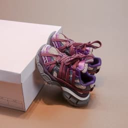 Children's Sneakers Chunky 2024 New Girls Basketball Shoes Fashion Versatile Kids Causal Boys Sports Shoes for School Breathable