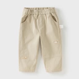 Dave Bella Children's Autumn Spring Pants Boys Elastic Waist Straight Pants Casual Sports Pocket Jogger Trousers DB3252500