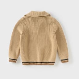 Dave Bella Autumn Spring Pullover Sweater for Boys Knitted Sweater Children Polo Outerwear Coat Kids Clothes DB4253758