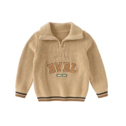 Dave Bella Autumn Spring Pullover Sweater for Boys Knitted Sweater Children Polo Outerwear Coat Kids Clothes DB4253758