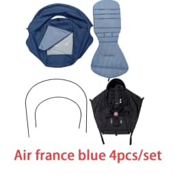 4pcs/set Stroller Accessories 175° Sunshade &Seat Cushion Sets Fit for Yoyo Yoyo2 Yoyo3 Yoya Waterproof UV-Protector