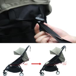 4pcs/set Stroller Accessories 175° Sunshade &Seat Cushion Sets Fit for Yoyo Yoyo2 Yoyo3 Yoya Waterproof UV-Protector