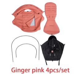 4pcs/set Stroller Accessories 175° Sunshade &Seat Cushion Sets Fit for Yoyo Yoyo2 Yoyo3 Yoya Waterproof UV-Protector