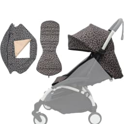 New Update 175° Canopy Cover Kit Seat Cushion Sunshade With Mesh Stroller Accessories For Yoya/ YOYO Pram Replace Seat Mattress
