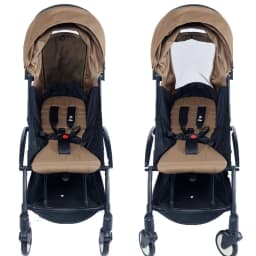 New Update 175° Canopy Cover Kit Seat Cushion Sunshade With Mesh Stroller Accessories For Yoya/ YOYO Pram Replace Seat Mattress