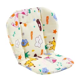 Baby Kids Highchair Cushion Pad Mat Booster Seats Cushion Pad Mat Feeding Chair Cushion Pad Stroller Cushion Mat Cotton Fabric