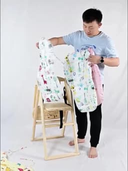 Baby Kids Highchair Cushion Pad Mat Booster Seats Cushion Pad Mat Feeding Chair Cushion Pad Stroller Cushion Mat Cotton Fabric