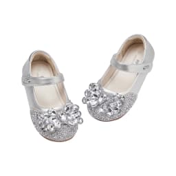 Dave Bella Children's Crystal Leather Shoes Sparkling Diamond Autumn Girl's Comfortable Princess Shoes Party DB3253452
