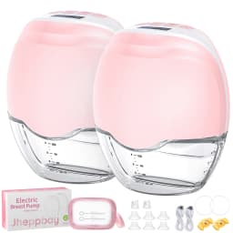 Hands Free Breast Pump Electric Wearable Breast Pump 3 Modes & 12 Levels Portable Wireless Breast Pump Low Noise Breastfeeding