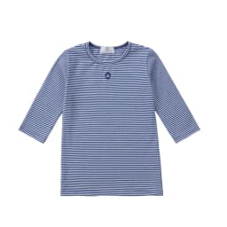 AP SS26 blue denim collection kids boys girls spring summer fashion jeans pleated skirt jumper shirt family clothing clothes