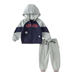 Dave Bella Kid Autumn Spring Knitted Sweatshirt Trousers Suits Boys Zipper Coat +Pant 2Pcs Set Casual Tracksuits Cloth DB3253483