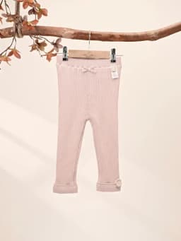 Dave Bella Children Leggings Winter Autumn Baby Girls Thicken Plush Trousers Elastic Waist Outdoor Pants Kids Clothing DB4253813