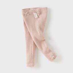 Dave Bella Children Leggings Winter Autumn Baby Girls Thicken Plush Trousers Elastic Waist Outdoor Pants Kids Clothing DB4253813