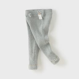 Dave Bella Children Leggings Winter Autumn Baby Girls Thicken Plush Trousers Elastic Waist Outdoor Pants Kids Clothing DB4253813