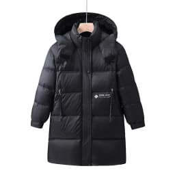 OLEKID 2025 Winter Boy Down Jacket White Duck Down Thick Warm Long Teenage Boys Jacket Coat 6-14 Years Kids Boy Parkas Outerwear