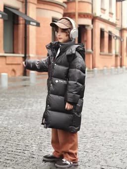 OLEKID 2025 Winter Boy Down Jacket White Duck Down Thick Warm Long Teenage Boys Jacket Coat 6-14 Years Kids Boy Parkas Outerwear