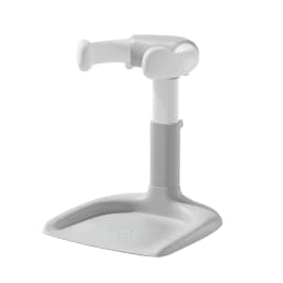 Baby Bath Stand, Baby Bath Assistant,Bath Support with Adjustable Height & Armrest, Removable, Bath Rack with Anti-Slip Base