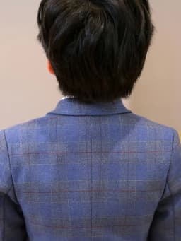 Flower Boys Blue 5Pieces/Set Jacket Vest Pants Tie Brooch Wedding Dress Kids Ceremony Costume Children Birthday Outfit Suit