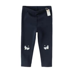Dave Bella Girls Leggings Spring Autumn Kids Fashion Cotton Pants Cute Print Elastic Outdoor Trousers Children Clothes DB1260574