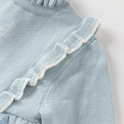 Dave Bella Elegant Dress For Girls Spring Children Sweater Princess Mesh Dress Long Sleeve Charm Outdoor Kids Clothing DB1260706