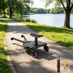 Universal Stroller Board standard with Detachable Seat Pedal & ° steel Kids rids Board Load 25kg made Most Strollers