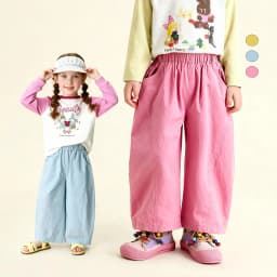 Amila 2026 Spring Children's Casual Pants For Boys And Girls Solid Color Wide Leg Trendy Versatile Daily Straight Pants