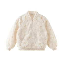 Dave Bella Girls Baby Floral Baseball Outerwear Tops Spring Autumn Casual Jacket Sweet Cute Children Coat Outdoor DK1261086