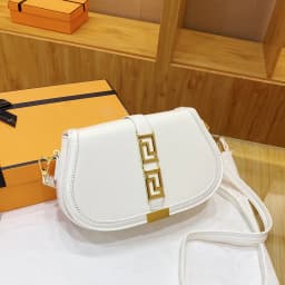 High End Minimalist Trendy Letter Logo Diaper Bag Leather Crossbody Purse For Women Stylish Casual Simple Vintage Tote Bag