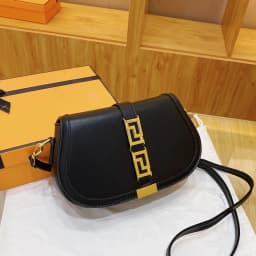 High End Minimalist Trendy Letter Logo Diaper Bag Leather Crossbody Purse For Women Stylish Casual Simple Vintage Tote Bag