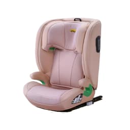 I-Size R129 Child Car Seat for Ages 3.5 To 12 (100–150 Cm), Featuring Adjustable Backrest, Headrest, and Side-impact Protection; Lightweight ISOFIX Booster Seat (Black, ISOFIX)