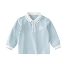 Dave Bella Children Long Sleeve Polo Shirts Spring Autumn Boys Cotton Blouse Kids Clothing Casual Tops Party Sports DB1260764