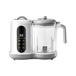 4-in-1 Smart Baby Food Processor, Automatic Steamer & Blender with Digital Display, Steam Blend Puree for 6-36 Months, BPA-Free Easy Clean