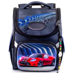 Top-Quality New Cartoon School Backpacks For Boys 1-4 grade Orthopedic Backpack Red Car School Bag Kids Satchel Knapsack Mochila
