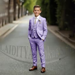 Chic Children's Suit Beige Single Breasted Blazer Vest Pants Kids Wedding Pageant Party Prom Outfit Formal Boys Suit 3 Piece