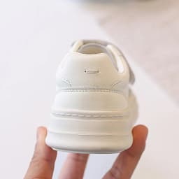 2026 New Spring Children Shoes Leather White Kids Tennis Breathable Fashion Outdoor Boys Girls Sneakers Size 26-37