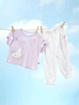 Dave Bella Girls Summer 2PCS Set Short Sleeve T-shirt Flower Pants Suits Childern Printed Tops Trouser Clothing Sets DB2262095
