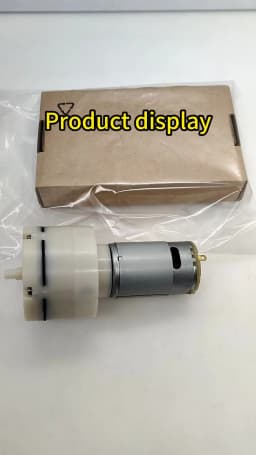 1Pc DC12V Micro Vacuum Pump Mute Air Pump Negative Pressure 10W Device Fish Tank Aeration Pump Low Noise Medical Device Air Pump