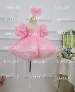 KLFLGD  New LuxuryElegant Toddler Girls Beauty Pageant Dress Elegant Graduation Prom Evening Dress Baby Girl Cake Tutu Dress