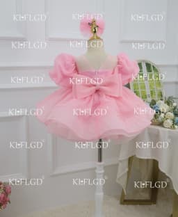 KLFLGD  New LuxuryElegant Toddler Girls Beauty Pageant Dress Elegant Graduation Prom Evening Dress Baby Girl Cake Tutu Dress