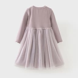 Dave Bella Children Mesh Dresses Girls Autumn Spring Outdoors Dress Elegant Long Sleeves Princess Party Clothes DK3262962