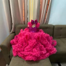 2026 Children Girls Full Skirt Princess Gown Birthday Party Evening Kids Formal Host Flower Girl Wedding Fashion Elegant Clothes