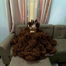 2026 Children Girls Full Skirt Princess Gown Birthday Party Evening Kids Formal Host Flower Girl Wedding Fashion Elegant Clothes