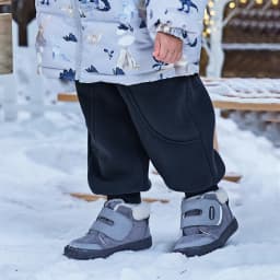 Dave Bella Children Autumn Winter Polar Fleece Thicken Pants Girl Elastic Waist Casual Sports Jogger Warn Trousers DB4254118