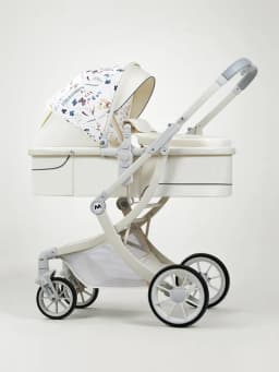 Lightweight High-view Baby Stroller, Can Sit or Lie Down, Lightweight and Foldable, Two-way Shock-absorbing Newborn Stroller